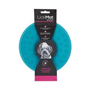 LickiMat Splash Koupací lízátková podložka tyrkysová