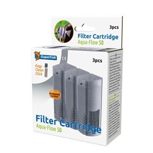 SuperFish Aqua-Flow Easy Click kazeta 50 3 kusy