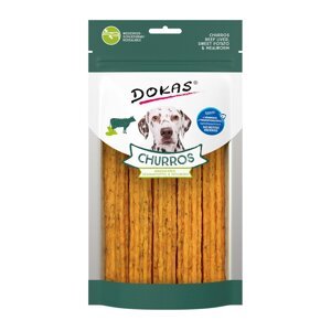 Dokas Churros Hovězí játra, Batáty & Moučný červ 150g