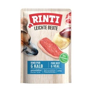 Rinti Lehká kořist Hovězí čisté + Tele 10x400g