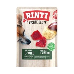Rinti Lehká Kořist Hovězí Pure + Divoké 10x400g