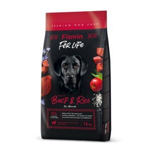 Fitmin For Life Dog Beef & Rice 12kg