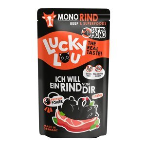 Lucky Lou SuperMono² Hovězí 16x125 g