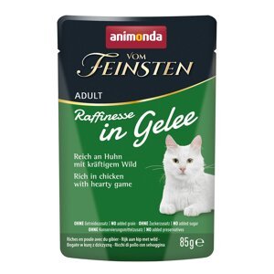 animonda vom Feinsten Raffinesse želé kuře a zvěřina 24x85 g