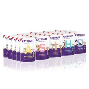 Kattovit Vital Care zkušební balení/Wellness box 25x85 g
