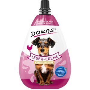 Dokas játrový krém s kuřecími prsíčky 4x85 g
