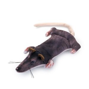 PetTec interaktivní plyšová hračka pro kočky - krysa