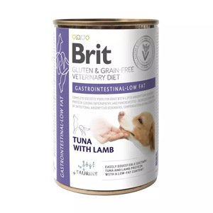 Brit Vet diet dog cans gastrointestinal low fat 6 x 400 g