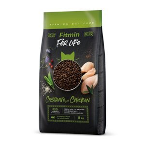 Fitmin For Life Cat Castrate Chicken 8kg