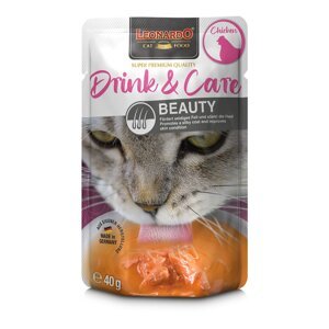 Leonardo Drink & Care Beauty Chicken 10x 40 g