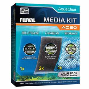 Fluval aquaclear filtrační médium sada AC30