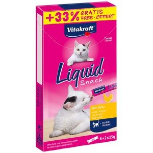 Vitakraft Cat liquid Snack kuřecí 6 Stück + 2 gratis