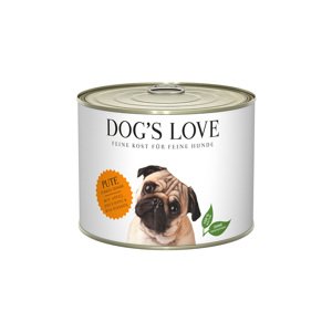 Dog's Love Classic krůtí maso s jablkem, cuketou a olejem z vlašských ořechů 6 × 200 g