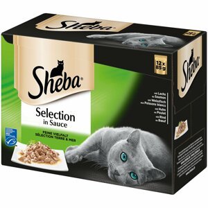 Sheba Selection v omáčce Feine Vielfalt 12 × 85 g
