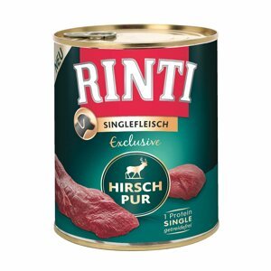 RINTI Singlefleisch Exclusive čisté jelení maso 6 × 800 g