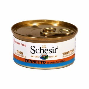 Schesir Cat Natural Sauce tuňák 24x70g