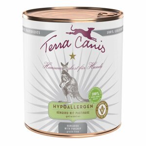 Terra Canis HYPOALLERGEN – klokaní maso s pastiňákem 6 × 800 g
