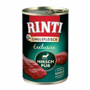 RINTI Singlefleisch Exclusive čisté jelení maso 6 × 400 g