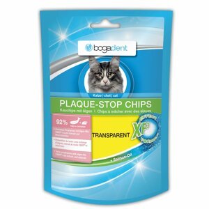 bogadent PLAQUE-STOP CHIPS FISH pro kočky 4 × 50 g
