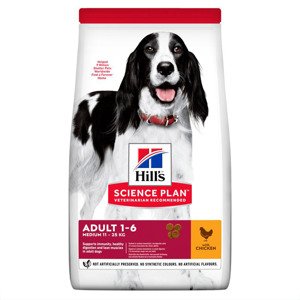 Hill's Science Plan Medium Adult krmivo pro psy, kuře 2,5 kg