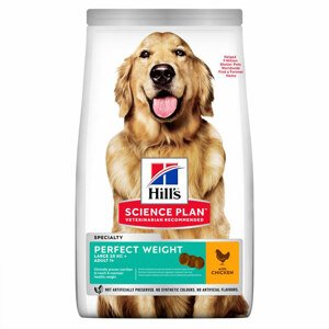 Hill's Science Plan Perfect Weight Large Breed Adult pro psy, kuřecí, 12k g