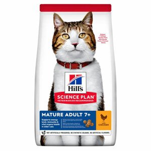 Hill's Science Plan Mature Adult 7+ pro kočky, kuřecí 3 kg