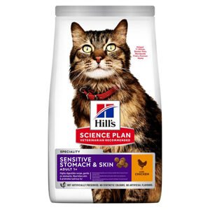 Hill's Science Plan Adult Sensitive pro kočky, kuřecí 1,5 kg