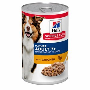 Hill's Science Plan Mature Adult 7+ krmivo pro psy, kuřecí maso 12 × 370 g