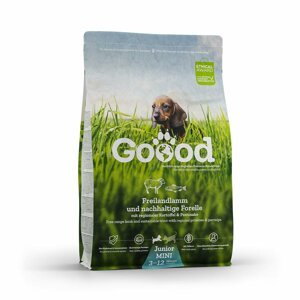 Goood Mini Junior jehněčí z volného chovu a udržitelný pstruh 1,8 kg