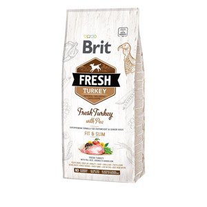 Brit Fresh Dog – Overweight & Senior dogs – Turkey – Fit & Slim 12 kg