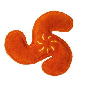 Aumüller hračka pro psy házecí hvězda oranžová