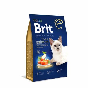 Brit Premium by Nature Cat Adult losos 8 kg