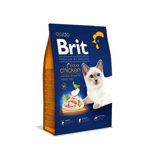 Brit Premium by Nature Indoor Cat kuře 8 kg