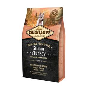 Carnilove Dog Puppy Large Breed – losos a krocan, 4 kg