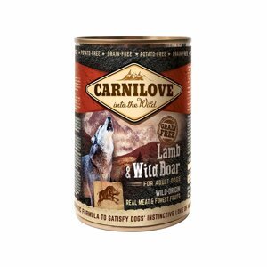 Carnilove Dog – Adult – jehněčí a kančí maso 6 × 400 g