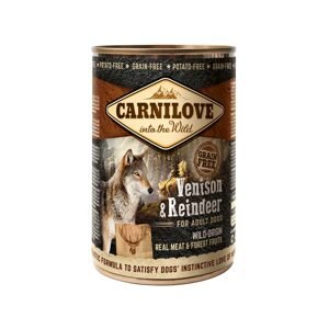 Carnilove Dog – Adult – jelení a sobí maso 6 × 400 g