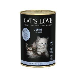Cat's Love Junior telecí 6 × 400 g