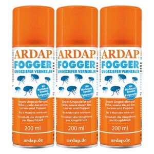 ARDAP Fogger – rozprašovač proti hmyzu 3× 200 ml