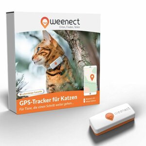 Weenect XS GPS tracker pro kočky, bílý