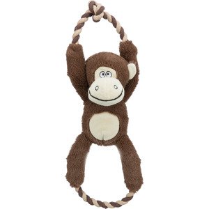 Trixie plyšová opice s lanem 40 cm